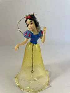 RARO Disney Princesa Blancanieves Campana de Vidrio Adorno de Navidad 5" - Imagen 1 de 5