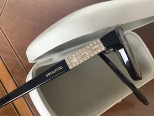 Ladies Swarovski glasses frames and a Swarovski case - Picture 1 of 7