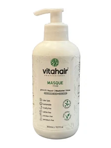 Mascarilla capilar VitaHair pH 4,5 reparadora - hidratante - brillo ~ 10,1 oz. - Imagen 1 de 1