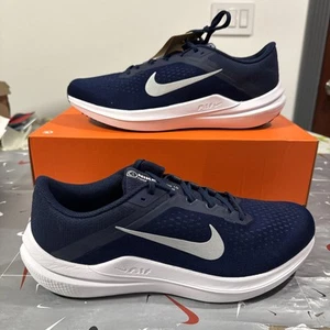 Size 13 - Nike Winflo 10 College Navy Metallic Silver DV4022-400 - Picture 1 of 6