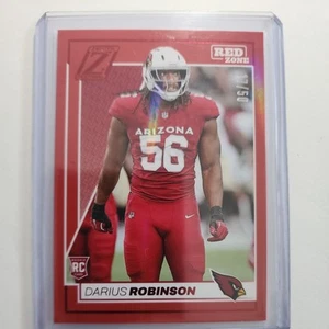 2024 Panini Zenith Red Zone #125 Darius Robinson (RC) /50 Cardinals 🔥 - Foto 1 di 2