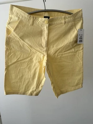 Damen Bermuda Sommer Bexleys Woman Neu Mit Etikett Größe 40 gelb - Bild 1 von 4