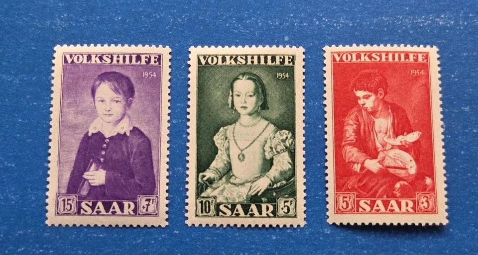Saar Stamps, Scott B101-B103 Complete Set MNH - Image 1 of 1