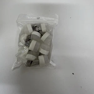 USB Mini Button Lights LED 10pack Round Mini USB Light - Picture 1 of 5