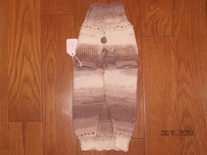 Handgestrickter Unisex Hundepullover Gr. S/M - Bild 1 von 2