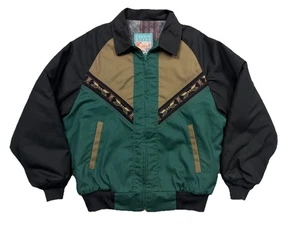 Chaqueta azteca Canyon Guide vintage grande para hombre - Imagen 1 de 9