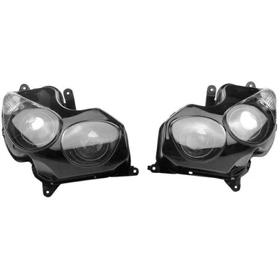 Faro delantero blanco para motocicleta compatible con KAWASAKI Ninja ZX14R 2006-2011 Foto 1 de 4