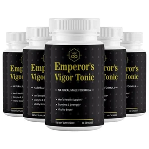 (5 Pack) Emperor's Vigor Tonic Male Supplement for Drive & Energy Performance - Picture 1 of 7