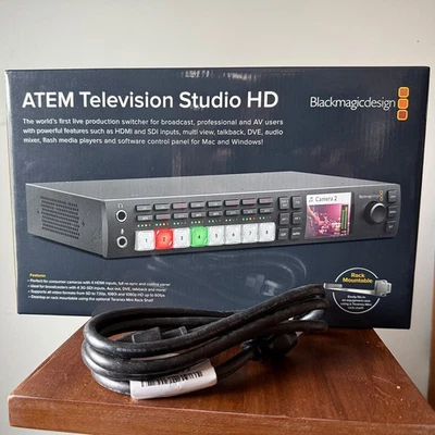 Blackmagic Design ATEM Television Studio HD. Excellent Condition. - Image 1 of 3