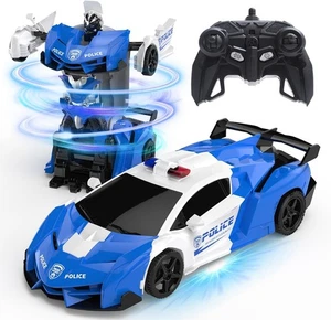 Glorious Mission Anger Ares Transformation of the Robot RC Police Car 1/18 Scale - Picture 1 of 16