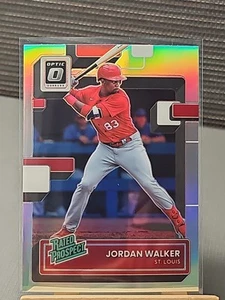 Jordan Walker 2022 Donruss Optic RP Silver Prizm #RP-14 St. Louis Cardinals - Imagen 1 de 2