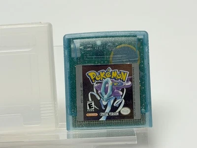 Pokemon: Crystal Version w/Case (Nintendo Game Boy Color) NEWBATTERY*  MINT. - Image 1 of 4