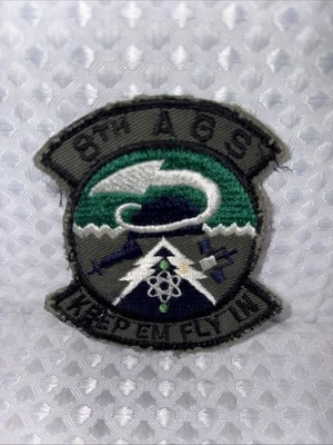 USAF AIR FORCE Subdued Patch 8th AIRCRAFT GENERATION SQUADRON AGS - Image 1 of 4