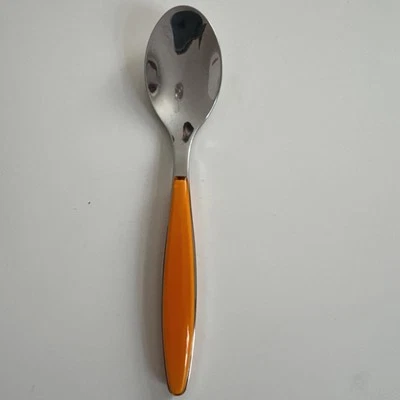 Teelöffel Löffel von Guzzini Feeling Serie- 18/10 Edelstahl - 15 cm Orange - Bild 1 von 3