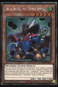Quickdraw Synchron - RA03-EN228 - Platinum Secret Rare - Yugioh - Picture 1 of 1
