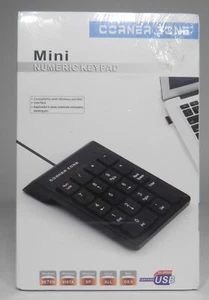Corner Zone Slim Mini Numeric Keypad, USB Cable (X002JJHGI5) - Picture 1 of 5