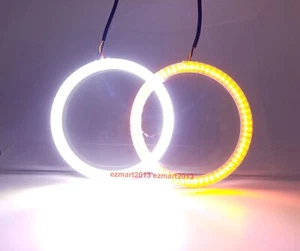 for GMC Canyon 2015-2018 headlight Switchback LED halo ring angel eye DRL signal - Bild 1 von 16