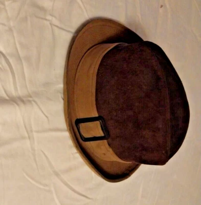 Knox  Hat twotone brown with buckle.size 67/8 - Image 1 of 3