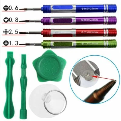 Repair Opening Pry Tools Screwdriver Kit Set For Cell Phone iPhone X XR XS 8 7 6 - Image 1 of 4