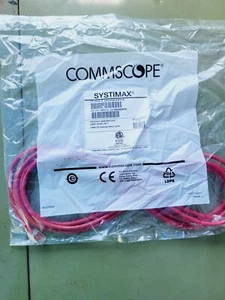 New Commscope CPC3315-07F015 Systimax GS8E-X5-RD-15ft Modular Patch Cord Red - Picture 1 of 4
