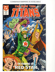 DC Comics New Teen Titans Vol.2 #49 F-VF
