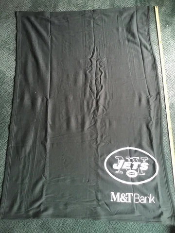 New York Jets NFL 57"x 39" Fleece Throw Blanket Aaron Rodgers Joe Namath New Cover