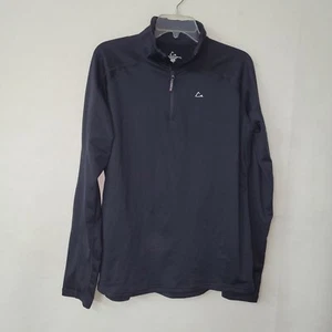 Paradox 1/4 Zip Pullover Womens XL Black Performance Stretch Sport Running - Picture 1 of 11