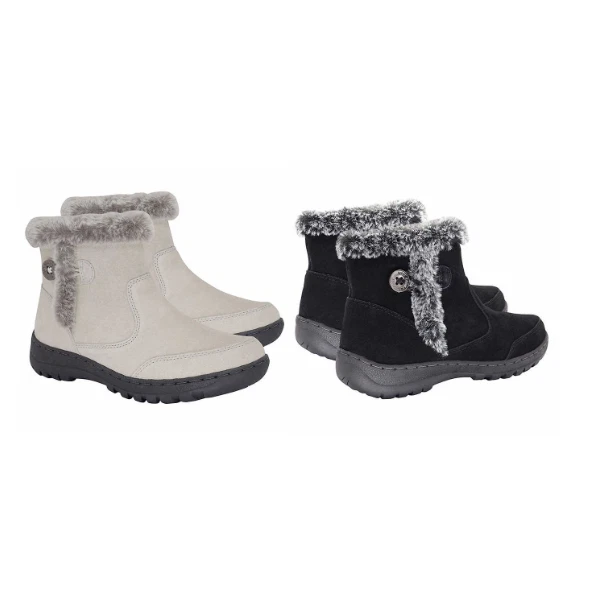 全新!! Khombu女式虹膜麂皮绒皮革全天候-20度靴子品种  — 第 1/1 张图片