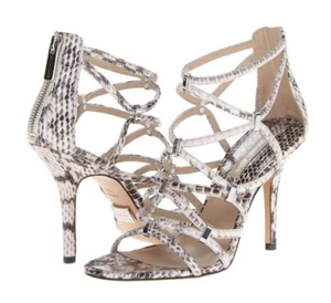NEW Michael Kors 'Charlene' Snakeskin Women's Heels - Picture 1 of 6