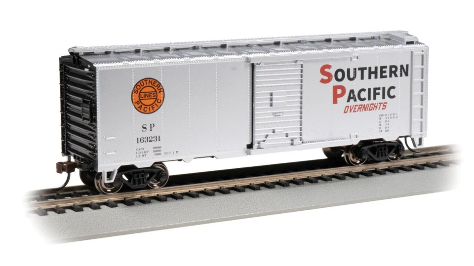 Bachmann 16018 HO Scale Southern Pacific 40' Boxcar Overnights #163231 - Image 1 of 1