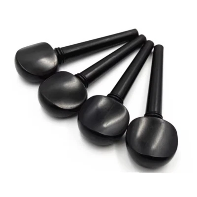 4pcs 4/4 Cello Peg Ebony wood cello pegs Cello Part Accessories - Image 1 of 4