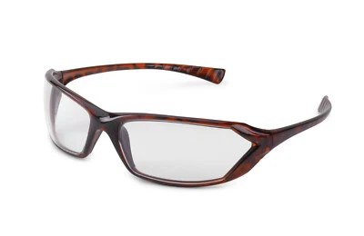 Gateway Metro Tortuga/Marrón Lentes Transparentes Gafas de Seguridad Tiro Z87+ Foto 1 de 4