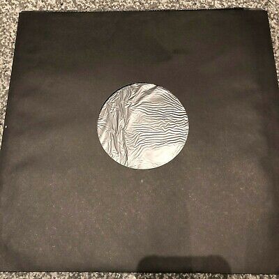 100 12  'black' Polylined Paper Record Sleeves Square Corners -free 24h Delivery • 25.39£