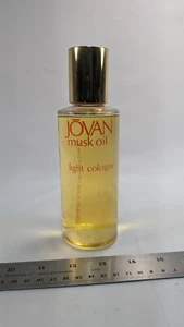 Jovan Musk Oil Light Cologne (8oz / 237mL) Vintage - Picture 1 of 3