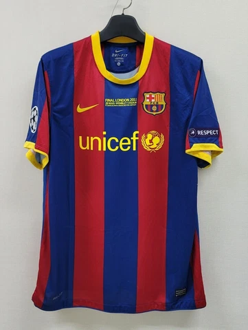 MESSI 10 BARCELONA 2010/11 UEFA CHAMPIONS LEAGUE UCL HOME SOCCER JERSEY Cover