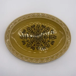 Coventry Castilian Yellow-Gold Oval Serving Platter 11 3/4" Homer Laughlin USA - Picture 1 of 5