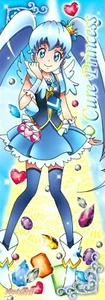 poster HappinessCharge PreCure Pretty Cure anime Shirayuki Hime Princess - Picture 1 of 2