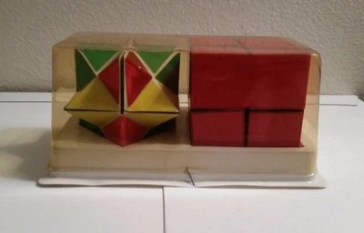 Twin Comet Cube Rare Mysterious Block Yoshimoto Fidget Puzzle (no packaging) - Image 1 of 4