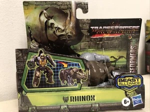 Transformers Rise of the Beasts ROTB Battle Changer Rhinox new figure 2023 movie - Picture 1 of 3