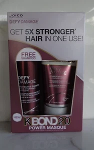 DUO Joico Defy Damage Protective Shampoo 10 OZ & POWER MASQUE 5.1 OZ FOR COLOR - Picture 1 of 4