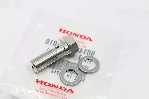 Honda CB 550 FOUR Screw Brake Pipe Front New Genuine - Picture 1 of 1