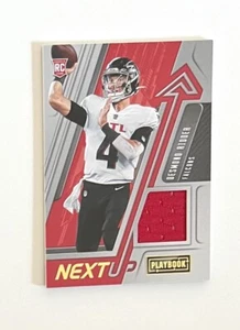 Desmond Ridder 2022 Panini Playbook Next Up RC Patch #NU-4 - Bild 1 von 2