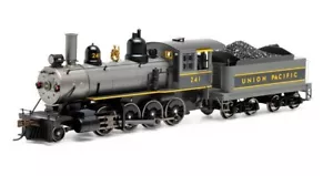 Locomotora de vapor Athearn HO Old Time 2-8-0 Union Pacific ATH84977 cabina # 241 - Imagen 1 de 2