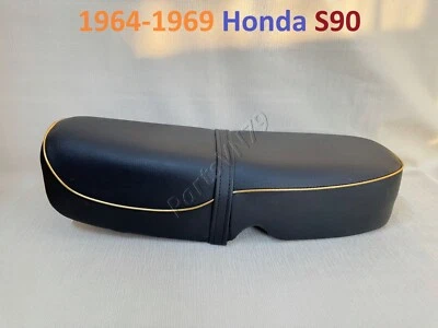 1964-1969 Honda S90 Seat. Super Sport 90 CL90 New Complet Saddle. CS90 Metal Pan - Image 1 of 4