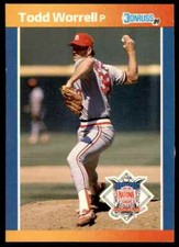 1989 Donruss All-Stars Todd Worrell St. Louis Cardinals #60