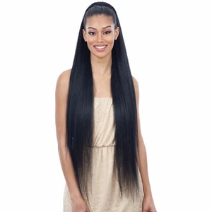 LONG YAKY STRAIGHT 38" - FREETRESS EQUAL SYNTHETIC DRAWSTRING PONYTAIL - Picture 1 of 2