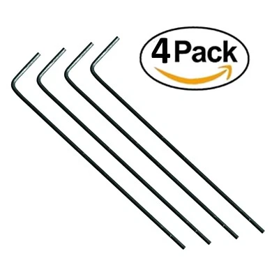 4-Pack Stanley Proto Long Arm Hex Key, Rust resistant, Heat-treated. 5/32-Inch - Image 1 of 3