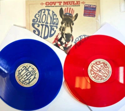 Gov't Mule Stoned Side Of The Mule Vol.1 & 2 LP Album vinyl record Ltd Ed - Image 1 of 4