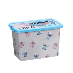 BOÎTE DE RANGEMENT DÉCORÉE CAPACITÉ DE 7 LITRES BOÎTE CLICK STITCH AND ANGEL - Picture 1 of 6