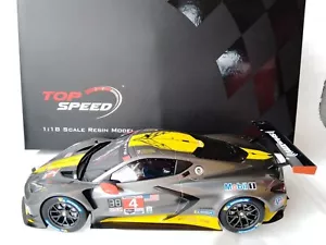 TSM Top Speed Chevrolet Corvette C8 R #4 IMSA 24h Daytona 2020 1/18 TS0320 - Foto 1 di 3